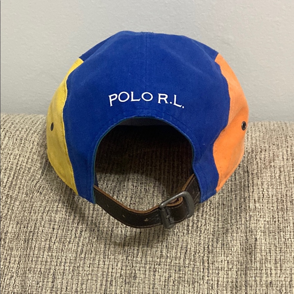 PRLC Polo Ralph Lauren Multicolor Cap - Picture 3 of 5